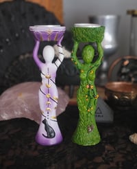 Image 1 of Goddess Tea Light Candle Holders