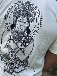 Image 4 of SPIRITUAL SXE SRI HANUMAN /Shirt (White/Black)