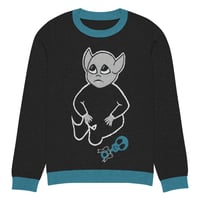 Image 3 of Totferatu Knitted crew neck sweater