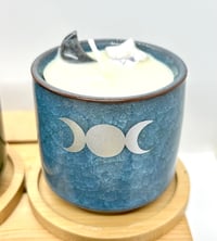 Image 9 of Mother Maiden Crone Round Pottery Candle