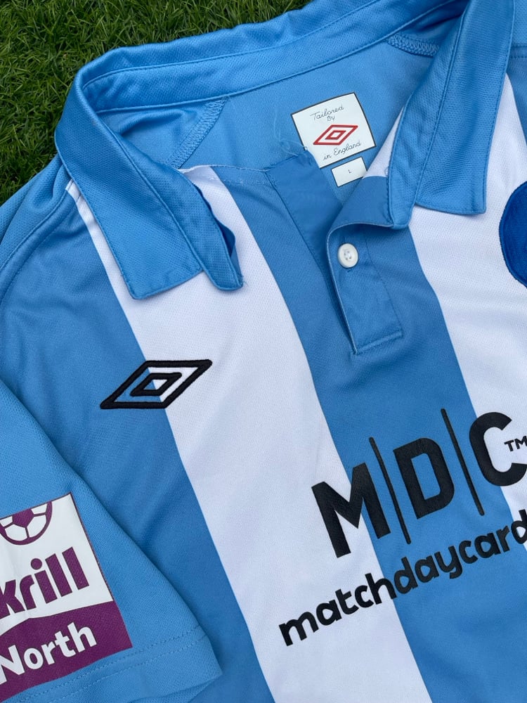 Match worn 2013/14 Umbro away shirt