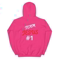 Image 19 of I Can I Am " No Hype Just Jesus" Unisex Hoodie