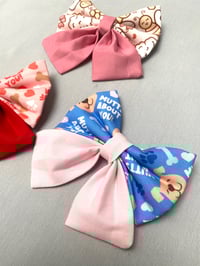 Image 4 of Mutts About You/ Bees or I Woof You, Valentine's Day Bow Ties/ Sailor Bow
