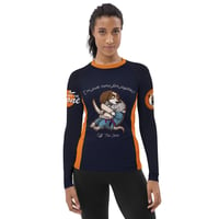 Image 2 of Women's Rash Guard, Meerkatsu: Coach Yuki