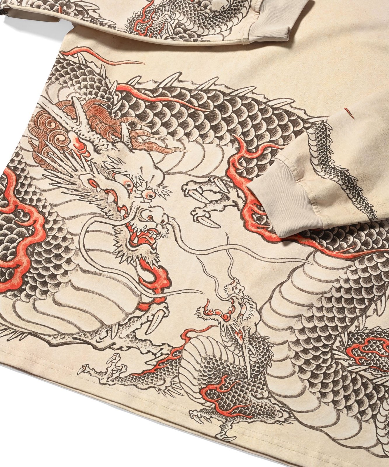 ICHIBAY DRAGON LONGSLEEVE T 3TxLFYT | THREETIDESTATTOO
