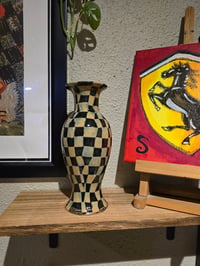 Image 7 of Checkered Flag Vase