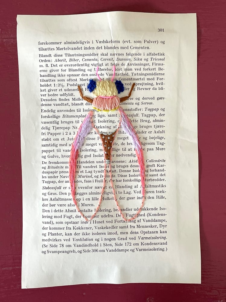 Image of Poetisk broderi - pop up workshop i Anneberg kulturpark