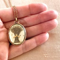 Image 4 of ANTIQUE WHEAT PENDANT 