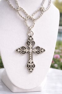 Image 1 of Faith Focused Cross Necklace 