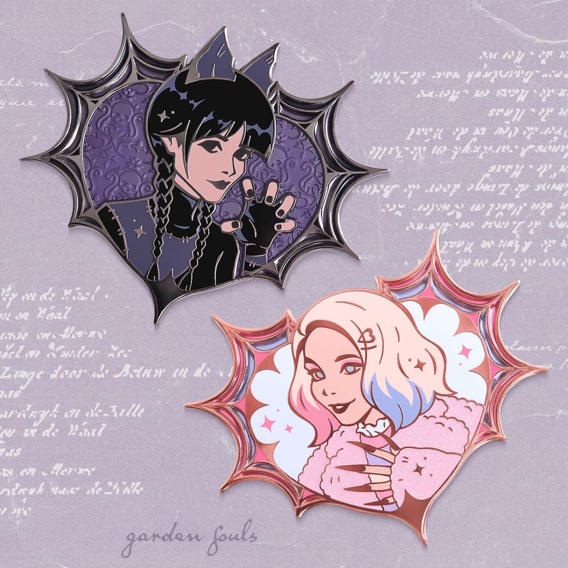 Pin Set: Spooky Duo
