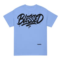 Image 3 of Trubledera Blessed Script DryBlend® T-Shirt