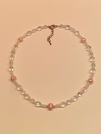 Image 2 of 'Iced Out Pearl' Necklace