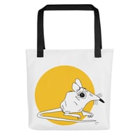 Image 2 of All-Over Print Tote SHREW