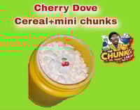 16 oz Cherry Dove Cereal+Mini Chunk Lab Container 