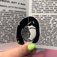 Image 3 of imma high tension wire: perzine about late diagnosed autism