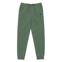 Image 2 of Embroidered Pickledog Unisex Pigment-dyed Sweatpants