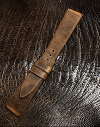 Image 1 of Vintage Calfskin Watch Strap