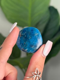 BLUE APATITE MINI FLAT STONES (1)