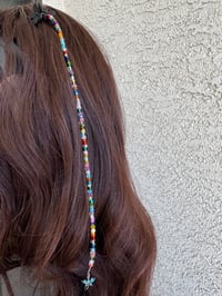 Image 6 of DragonFly Frequency Beaded Hair Clip