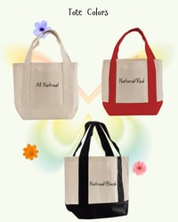 Image 5 of Simi Amor - MINI Embroidered Tote