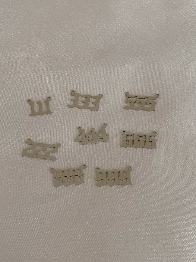 Angel Number Necklaces