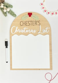 Image 1 of Personalised Christmas List 