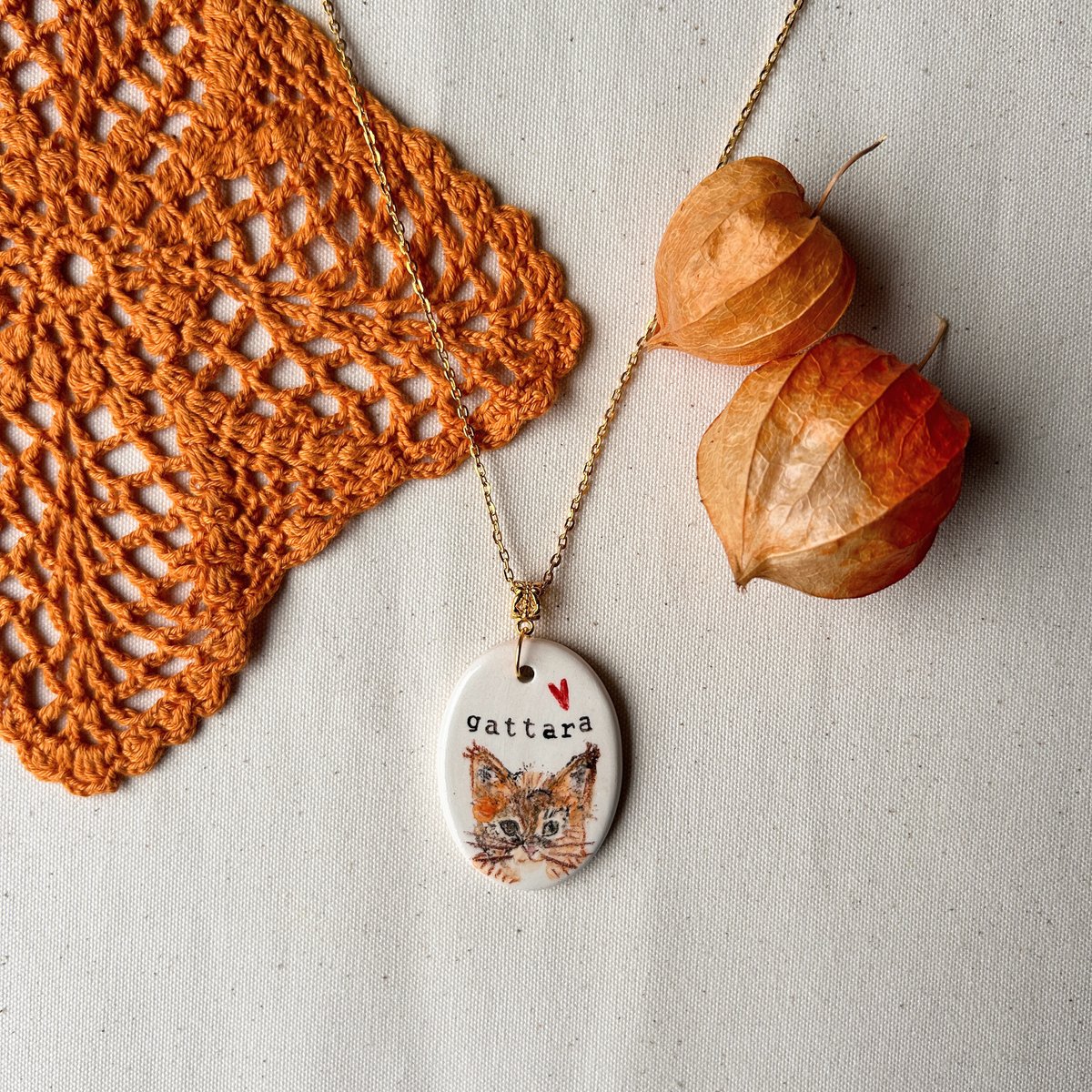 COLLANA CERAMICA - GATTARA