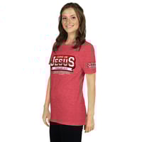Image 2 of Short-Sleeve Unisex T-Shirt - Red Ps