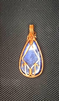 Image 2 of Lapis Lazuli Teardrop Pendent 