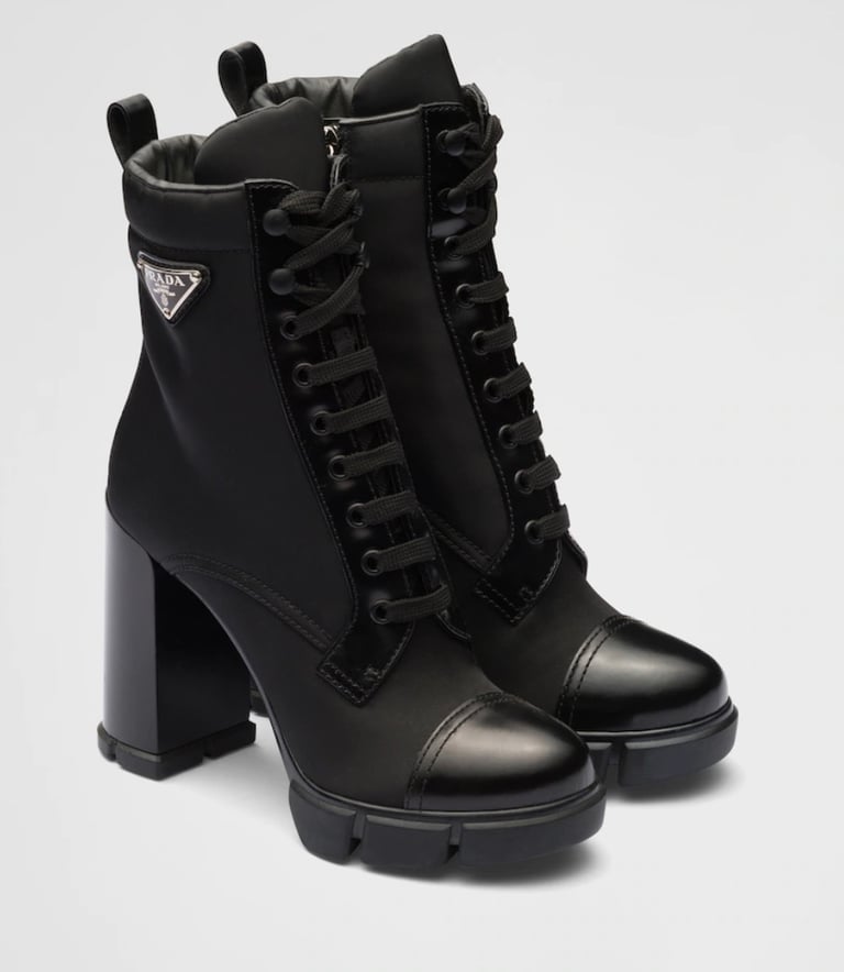 PRADA INSPIRED HEEL BOOTS