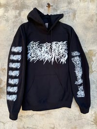 Image 1 of 4 sided Hooded Sweatshirt 