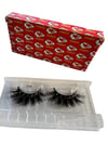 _Kansas City Chiefs Inspired Eyelashes 