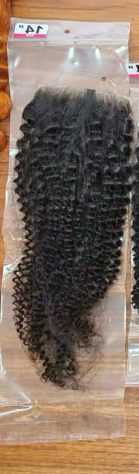 Kinky curly closure |5x5 HD closure| 