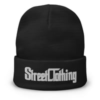 Image 2 of StreetClothing beanie god father font