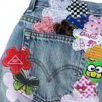 Image 5 of Patchwork Floral Levi’s 