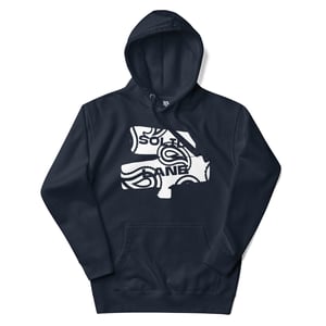 Image of White Paisley Logo Hoodie 2