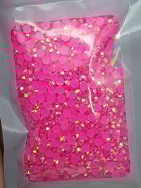 Image 3 of hot pink rhrinstone