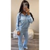 Hoodie and Flare Leg Tracksuit 