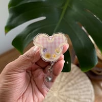 Image 1 of Magical Pikake Lei Palaka Badge Reel 