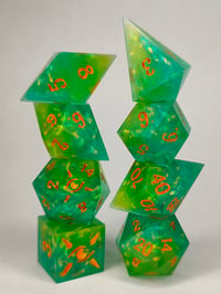 Image 2 of Citrus Twist<br>8 Piece Polyhedral Set