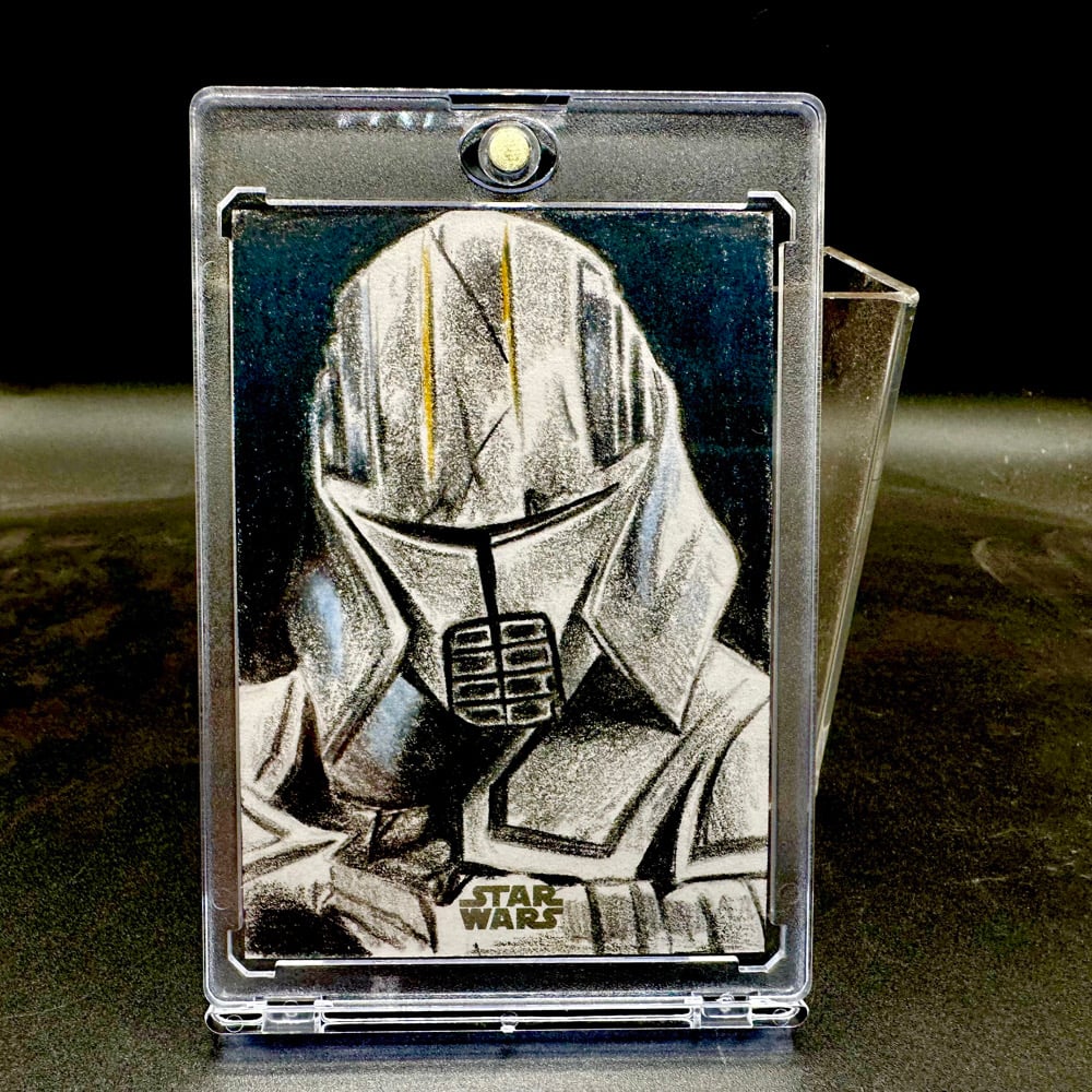 Topps Star Wars lord starkiller sketch card 