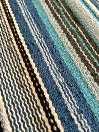 Image 5 of Hand Woven Table Runner - Blue
