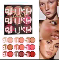 Image 3 of Blush Cream Set, 9 Colour Set. Pudaier