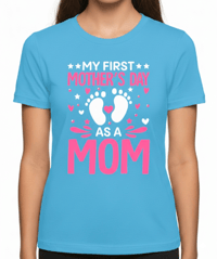 Image 3 of My first Mother's Day T-SHIRT 