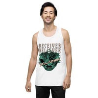 Image 4 of Deceiver, Believer - The Badge - Premium Tank Top