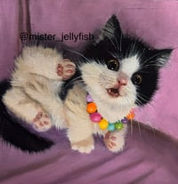 Image 2 of "Pearl" Original paintng 