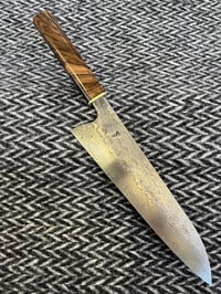 Image 2 of 231x57 Carbon Steel Damascus Gyuto