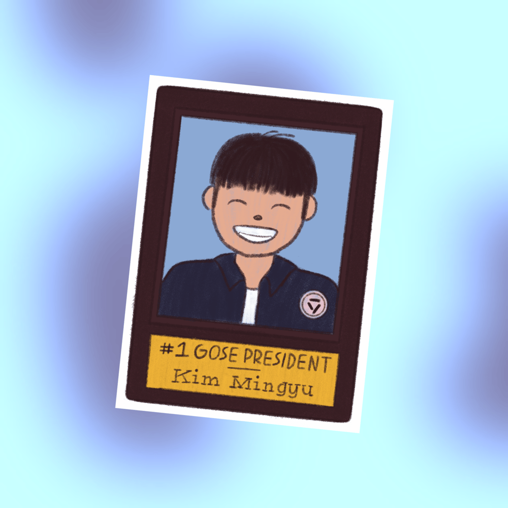 Mingyu #1 GOSE President - Seventeen Sticker