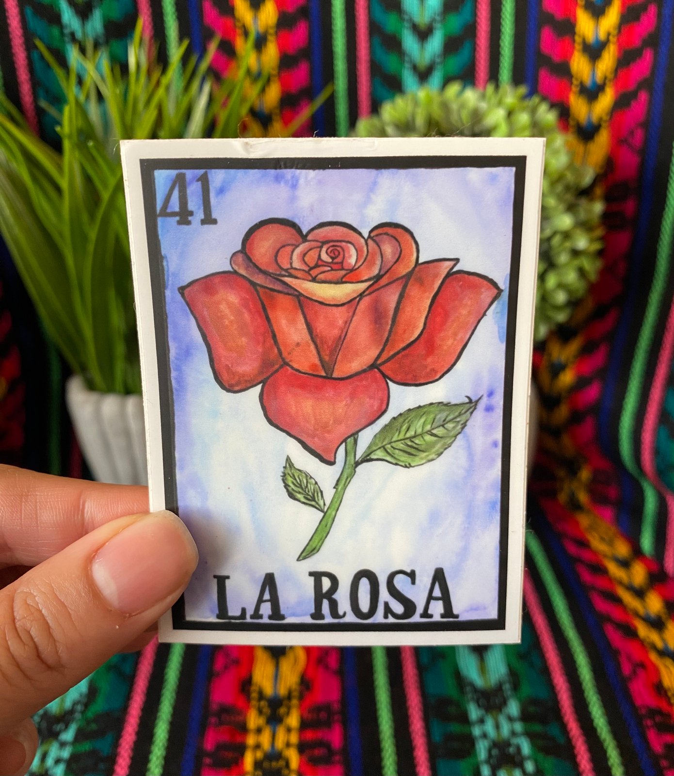 Adesivo La Rosa | Las Chingonas TambienAdesivo La Rosa | Las Chingonas Tambien  