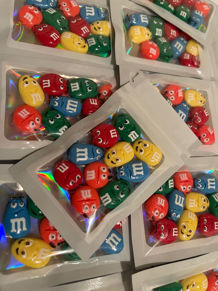 Image of M&M FACE CHARMS